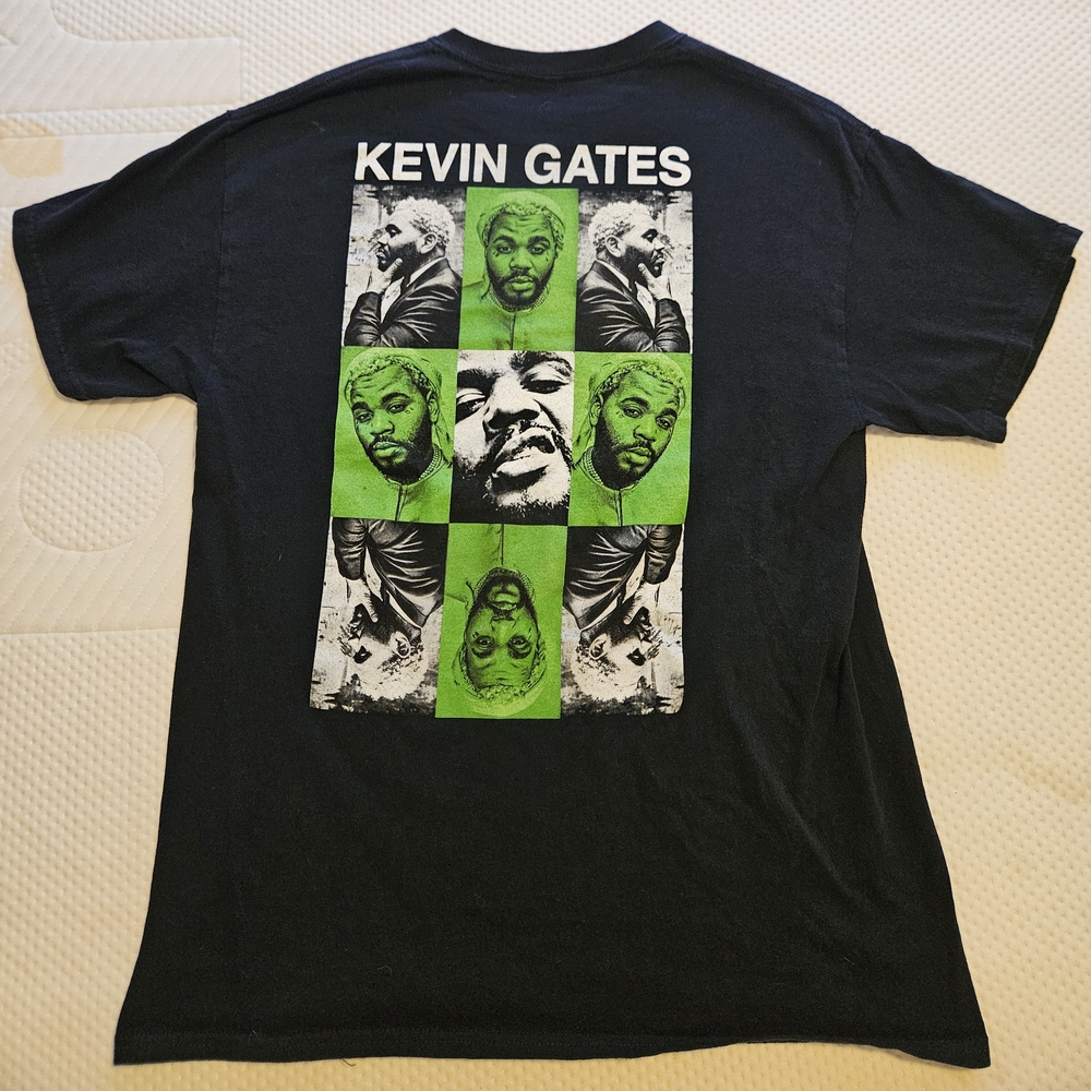 COPY - Black and Green Kevin Gates Short Sleeve Tee